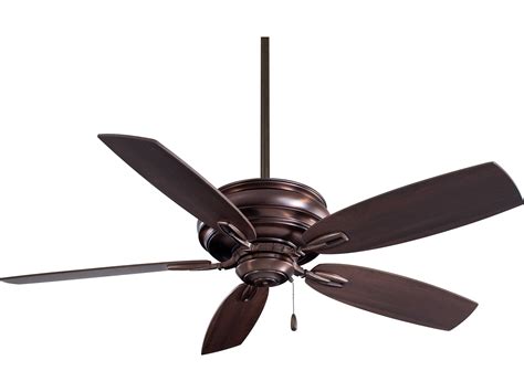 The AC motor is housed beneath a curved body and works in conjunction with three streamlined blades to help fill your space with a cool breeze. . Minka aire